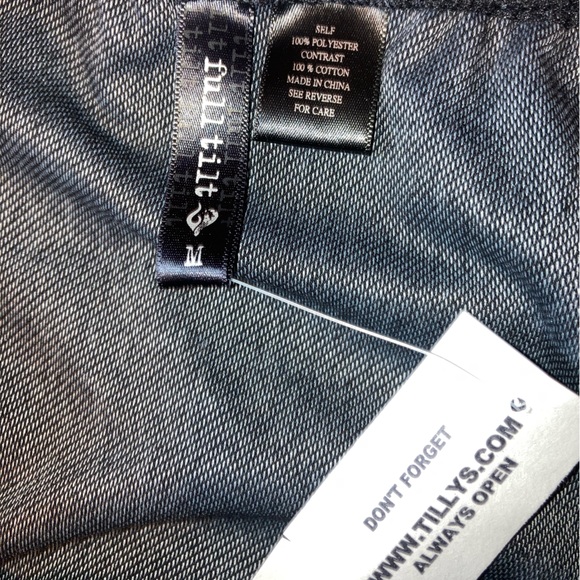 🛍️NWT Full Tilt strapless high low dress M - Picture 6 of 7